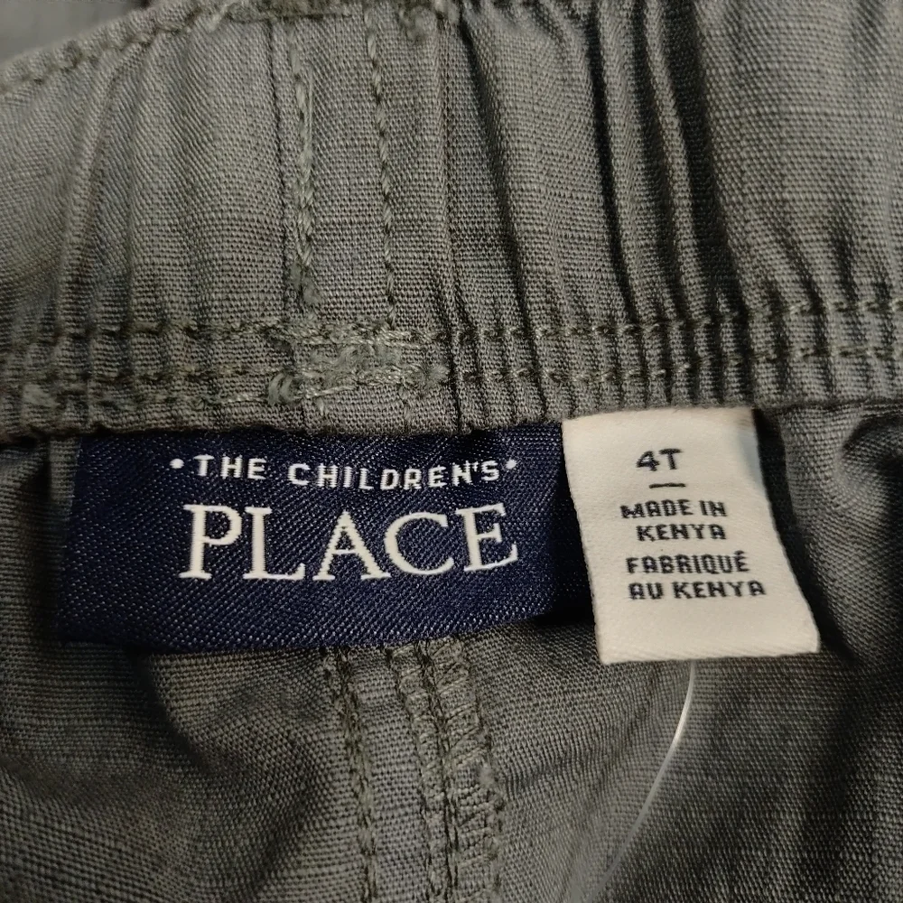 The Children's Place Boy's Gray Pull On Shorts Size 4T NWT